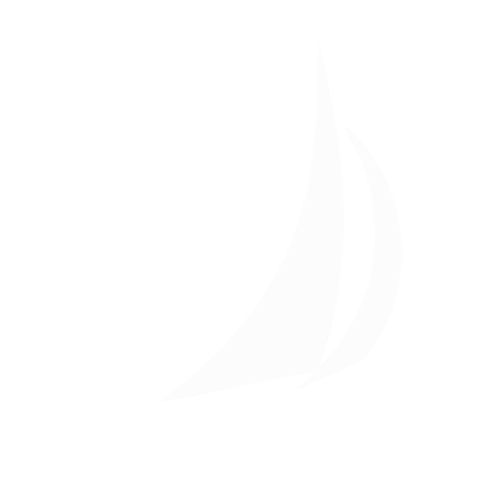 Sailscape Cruises White Transparent Logo