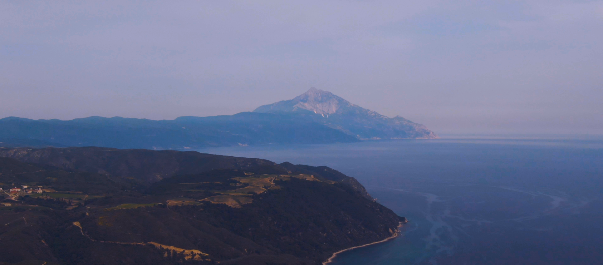 View of Mount Athos