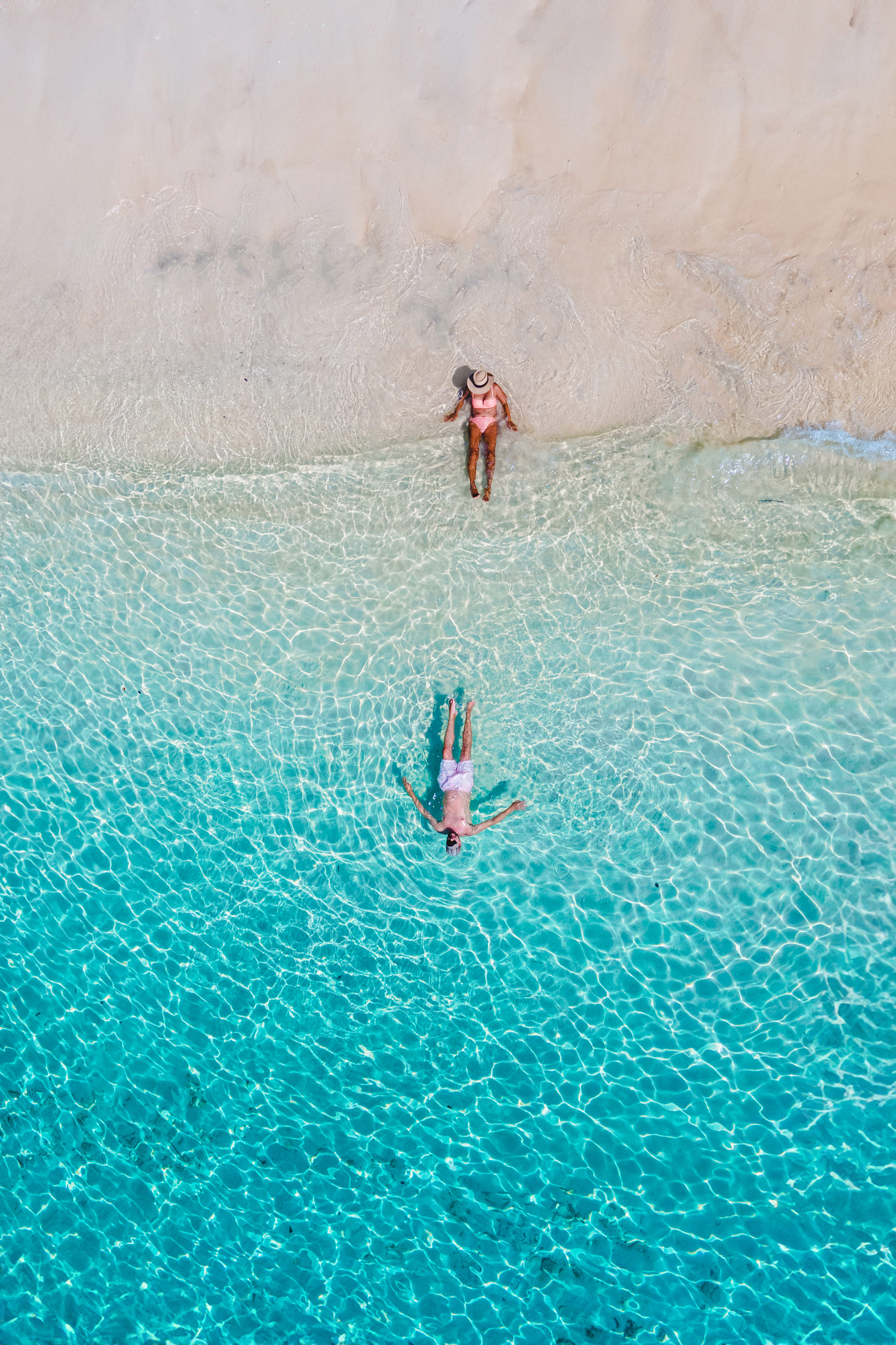 Turquoise waters
